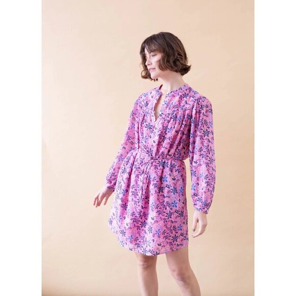 💕XIRINA💕 Bellamy Henley Mini Dress ~ Sweet Vines Medium M NWT - Picture 3 of 16